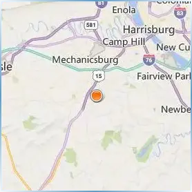 Messiah University Location Map Messiah University Location Map