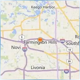 Michigan School of Psychology Location Map Michigan School of Psychology Location Map