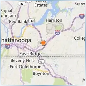 Miller Motte College Chattanooga Location Map