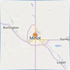 Minot State University Location Map Minot State University Location Map