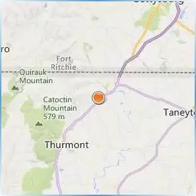 Mount St. Mary's University Location Map