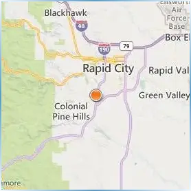 National American University Rapid City Location Map National American University Rapid City Location Map