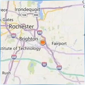 Nazareth College Location Map