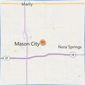 North Iowa Area Community College Location Map