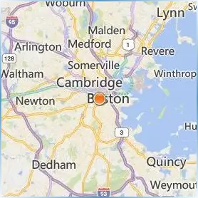 Northeastern University Professional Programs Location Map