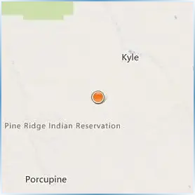 Oglala Lakota College Location Map Oglala Lakota College Location Map