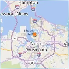 Old Dominion University Location Map
