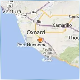 Oxnard College Location Map Oxnard College Location Map