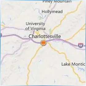 Piedmont Virginia Community College Location Map