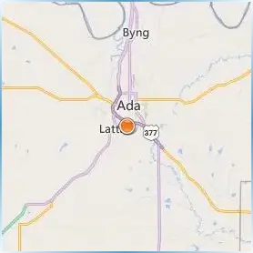 Pontotoc Technology Center Location Map Pontotoc Technology Center Location Map