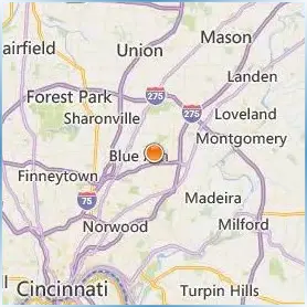 University of Cincinnati Blue Ash College Location Map University of Cincinnati Blue Ash College Location Map