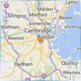 Roxbury Community College Location Map Roxbury Community College Location Map