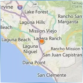 Saddleback College Location Map