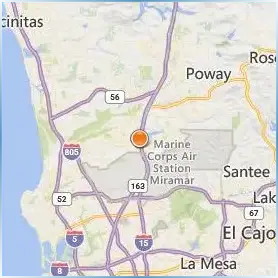 San Diego Miramar College Location Map San Diego Miramar College Location Map