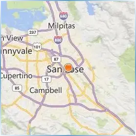 San Jose State University Location Map