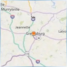 Seton Hill University Location Map Seton Hill University Location Map