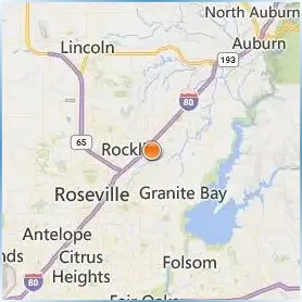 Sierra College Location Map