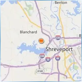 Southern University at Shreveport Location Map Southern University at Shreveport Location Map