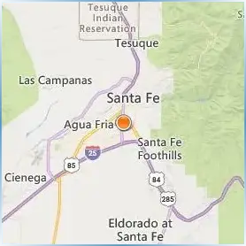 Southwest Acupuncture College Santa Fe Location Map Southwest Acupuncture College Santa Fe Location Map