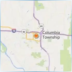 Stephens College Location Map