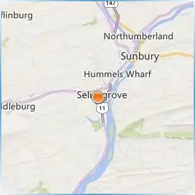 Susquehanna University Location Map Susquehanna University Location Map