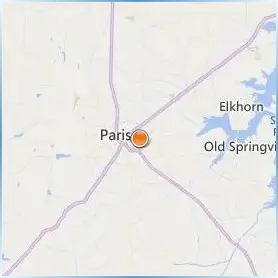 Tennessee College of Applied Technology Henry Carroll Location Map