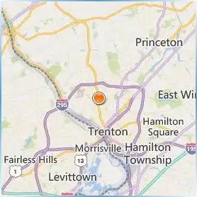 The College of New Jersey Location Map The College of New Jersey Location Map