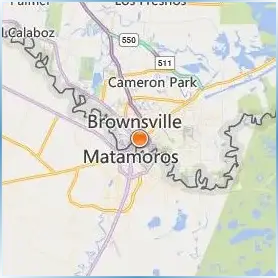 The University of Texas at Brownsville Location Map The University of Texas at Brownsville Location Map