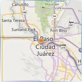 The University of Texas at El Paso Location Map The University of Texas at El Paso Location Map