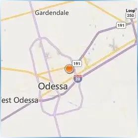 The University of Texas Permian Basin Location Map The University of Texas Permian Basin Location Map