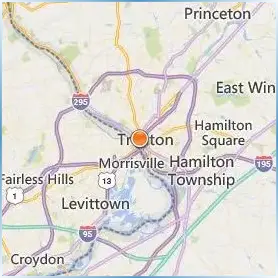 Thomas Edison State University Location Map