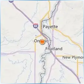 Treasure Valley Community College Location Map