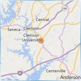 Tri County Technical College Location Map Tri County Technical College Location Map