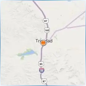 Trinidad State College Location Map