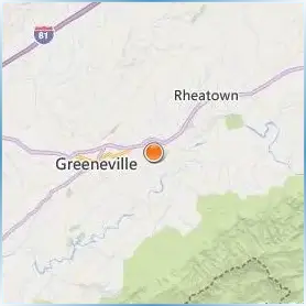Tusculum University Location Map Tusculum University Location Map