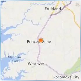 University of Maryland Eastern Shore Location Map University of Maryland Eastern Shore Location Map