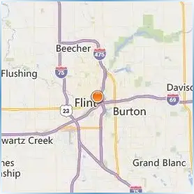 University of Michigan Flint Location Map University of Michigan Flint Location Map