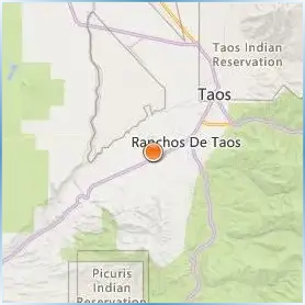 University of New Mexico Taos Location Map University of New Mexico Taos Location Map