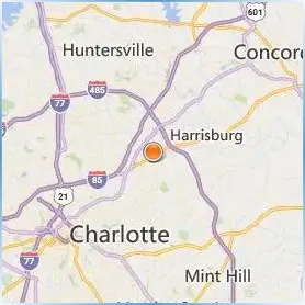 University of North Carolina at Charlotte Location Map University of North Carolina at Charlotte Location Map