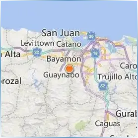 University of Puerto Rico Bayamon Location Map