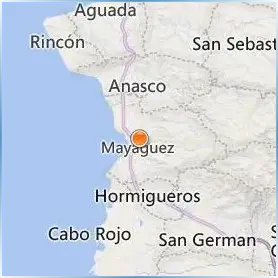 University of Puerto Rico Mayaguez Location Map University of Puerto Rico Mayaguez Location Map