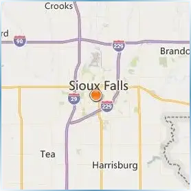 University of Sioux Falls Location Map University of Sioux Falls Location Map