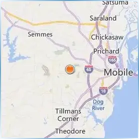 University of South Alabama Location Map University of South Alabama Location Map