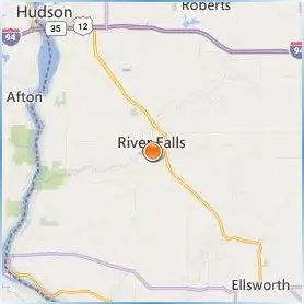 University of Wisconsin River Falls Location Map University of Wisconsin River Falls Location Map
