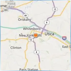 Utica University Location Map Utica University Location Map