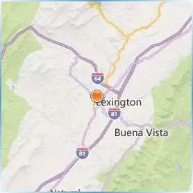 Washington and Lee University Location Map Washington and Lee University Location Map
