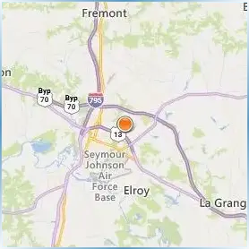 Wayne Community College Location Map Wayne Community College Location Map