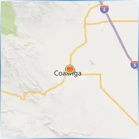 West Hills College Coalinga Location Map