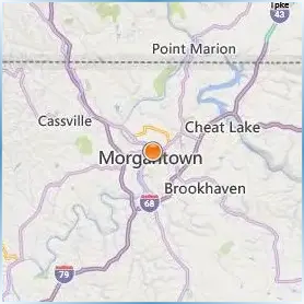 West Virginia University Location Map West Virginia University Location Map