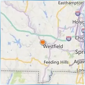 Westfield State University Location Map